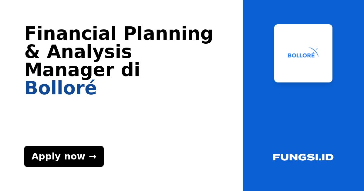 Financial Planning & Analysis Manager